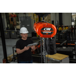 Image of man standing behind CM Lodestar Equipment