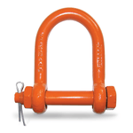 CM Rigging Shackles Long Reach Bolt Nut Cotter Painted Image