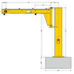 Yale PFSP Jib Crane