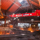 Image of Crane inside facility 