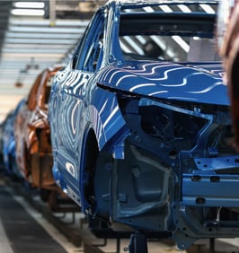 Image of Cars on Conveyor Belt 