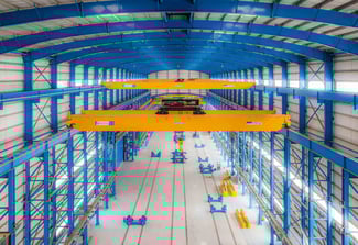 Image of Double girder overhead travelling cranes