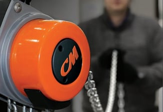 Image of CM Hurricane 360’s patented hand chain cover