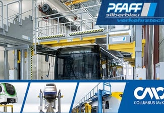 Pfaff verkehrstechnik roof working platform for buses