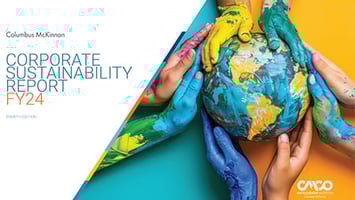 CMCO Sustainability Report Cover Image