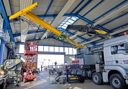 Image of Crane Installation