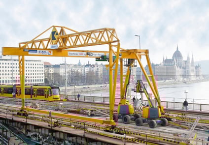 STAHL CraneSystems Renovation of the Margaret Bridge