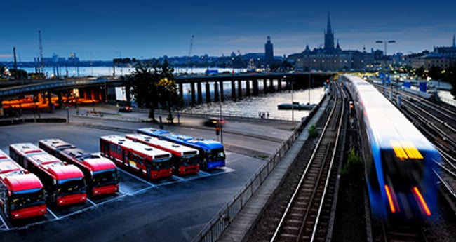 Image of a parking lot 