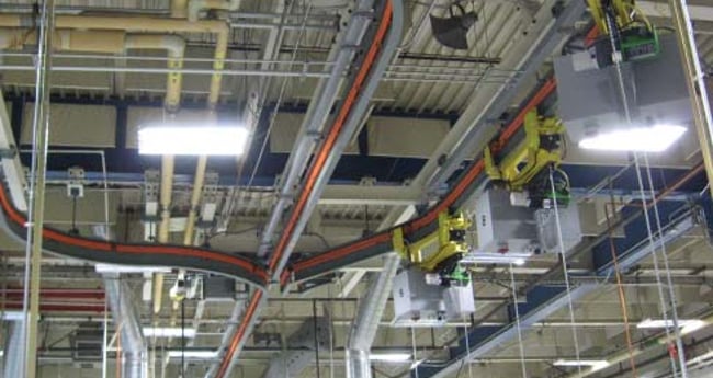 Image of Ceiling of Manufacturing Facility 