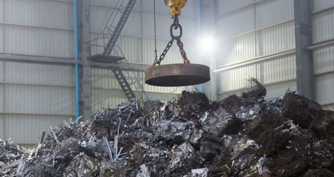Image of scrap handling 