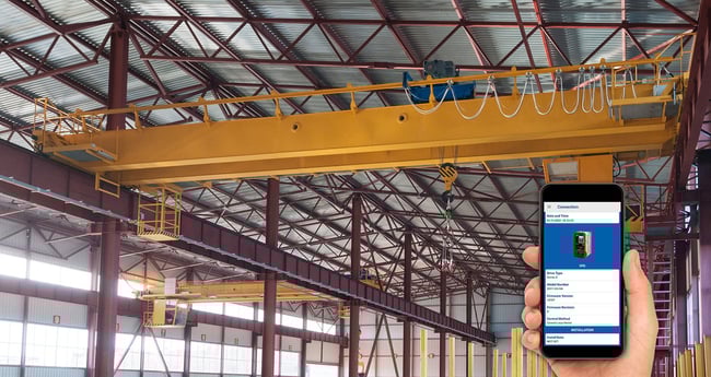 Image of Intelli-Connect Application on Phone Screen