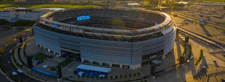 Birds-eye View Image of MetLife Stadium