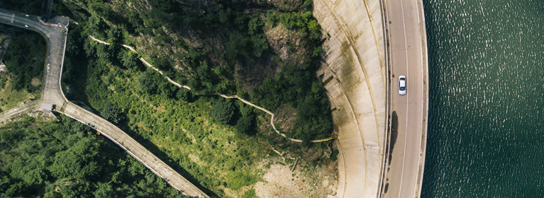 yale dam banner