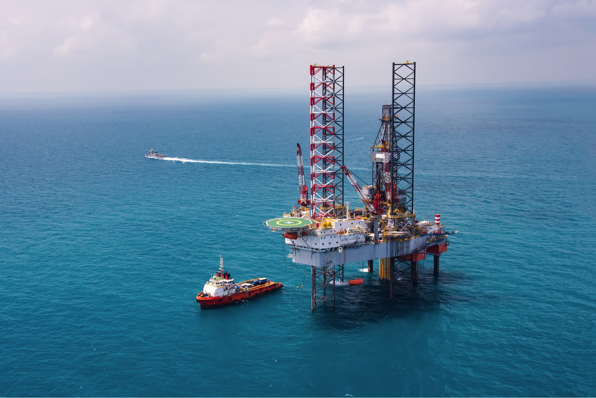 Offshore oil rig